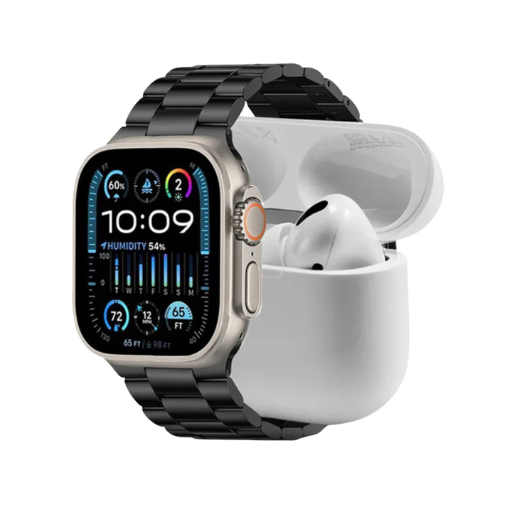 i20 Ultra 3 Max Suit Smart Watch | 7 Straps with Airpods
